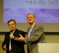 Terry Virgo preaching in Nagoya